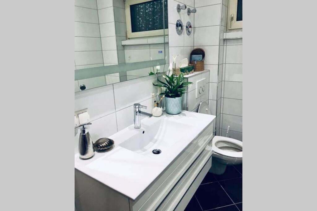 Home In The Heart Of Mannheim, Free Parking, Netflix, Fast Wifi Eksteriør bilde